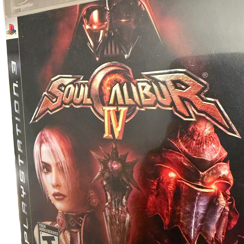 Bandai Namco SoulCalibur IV PS3 Fighting Game Star Wars‎ Darth Vader Excellent